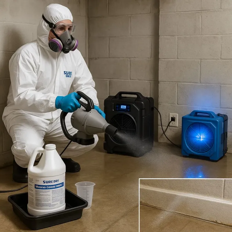 Sanitization and Odor Removal process in Withamsville, OH