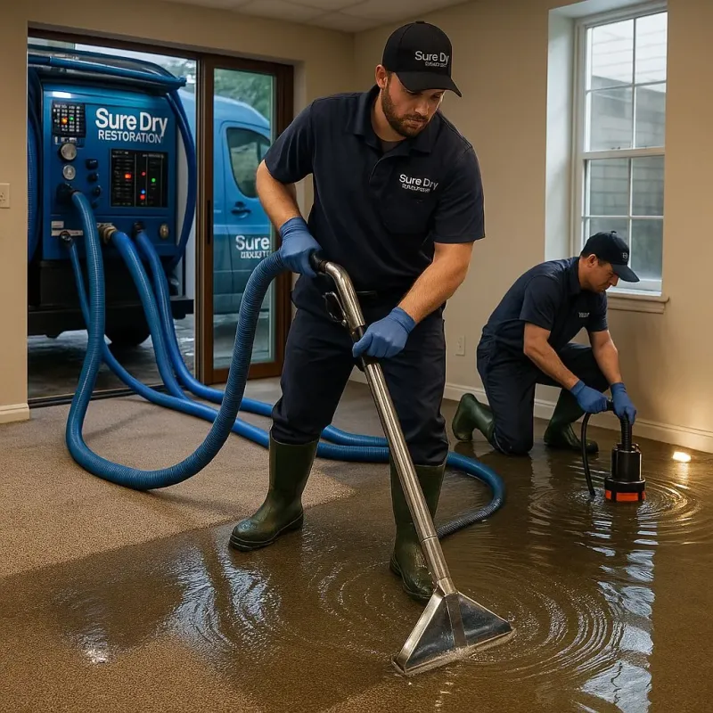 Water Extraction and Removal process in Withamsville, OH